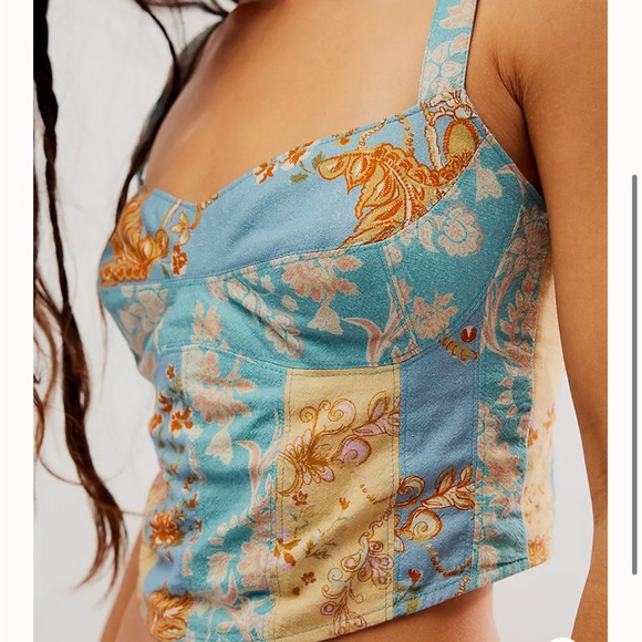 {NWOT} $78 FREE PEOPLE Bowen Corset - Picture 4 of 9
